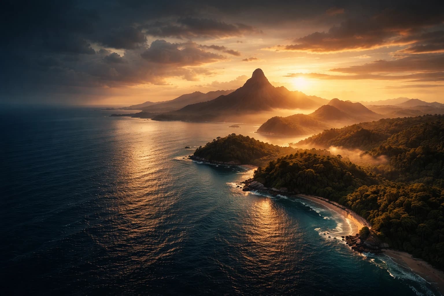 Cinematic background